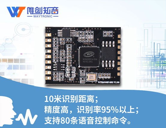 WTK6900F-B03語(yǔ)音識(shí)別模塊，離線語(yǔ)音識(shí)別方案